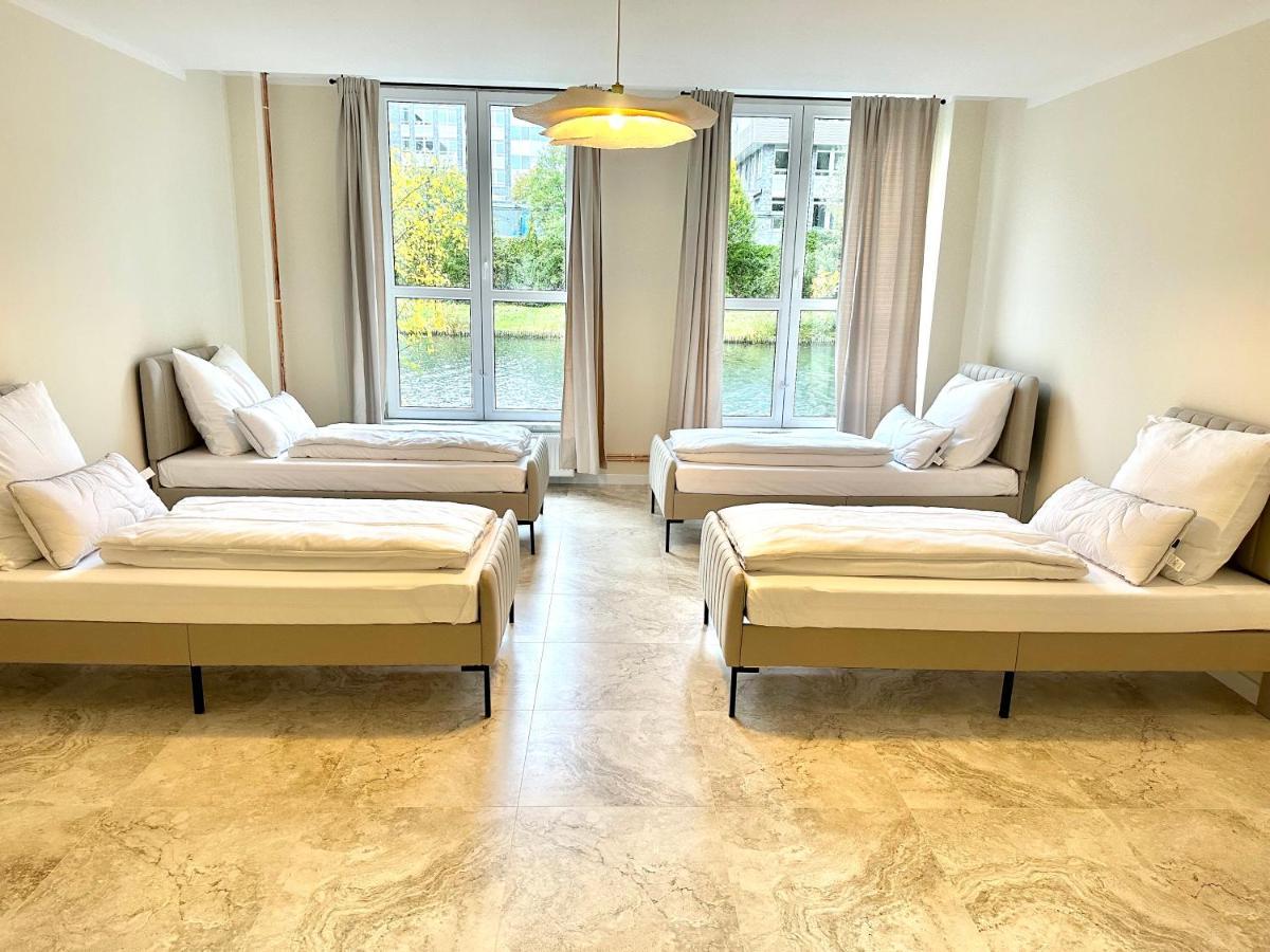 Sanierte 5 Zimmer Luxus Standard Apartment Auf 350Qm Hamburg Exterior photo